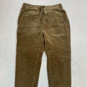 Backcountry elastic waist corduroy jogger